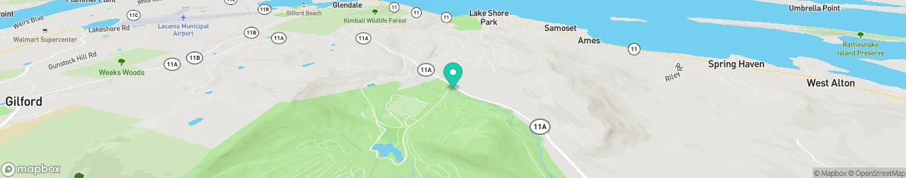 borne de recharge sur la carte