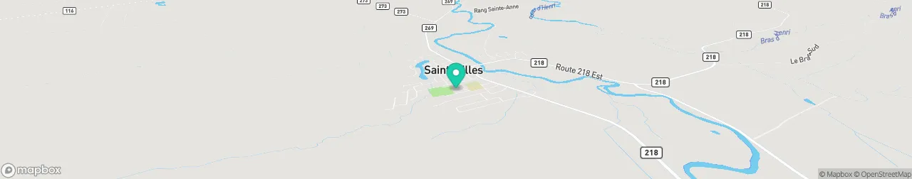 borne de recharge sur la carte