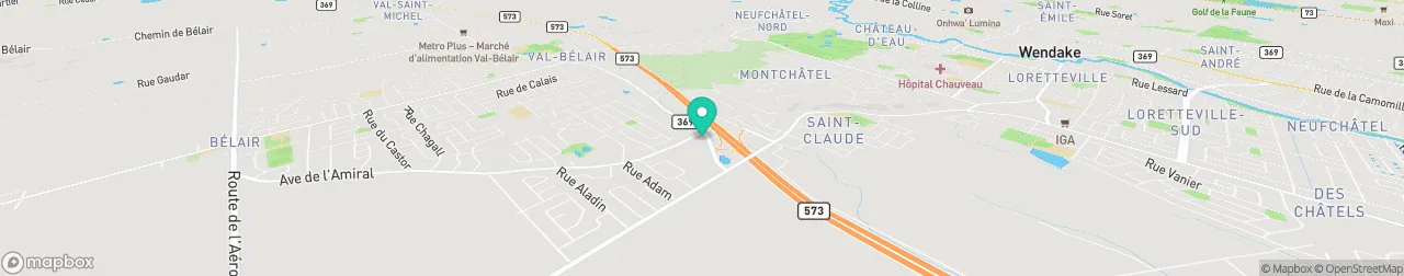 ev charging station on the map