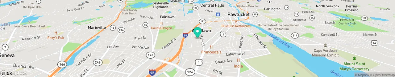 ev charging station on the map