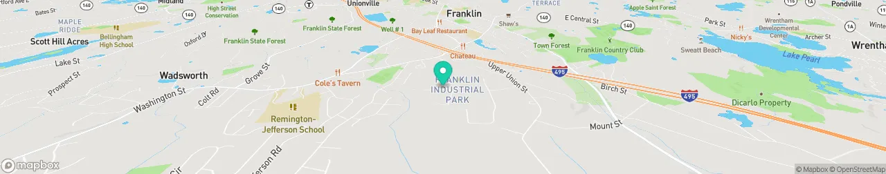 borne de recharge sur la carte