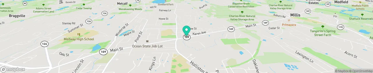 borne de recharge sur la carte