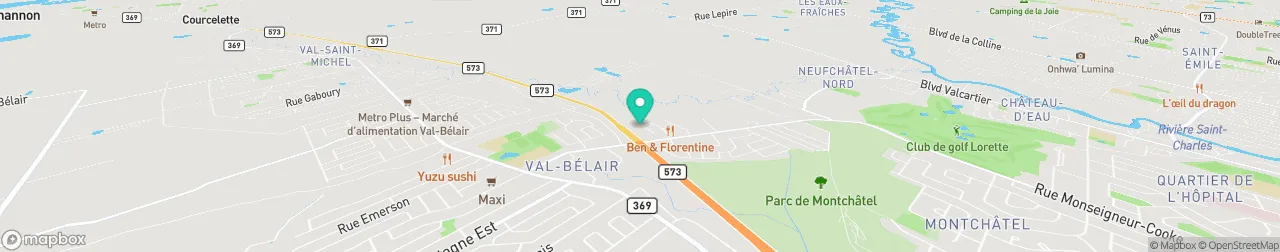 borne de recharge sur la carte