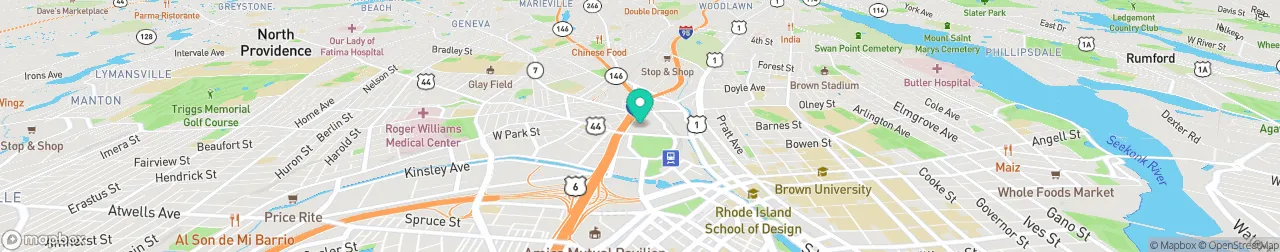 borne de recharge sur la carte