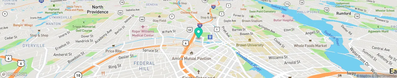 borne de recharge sur la carte