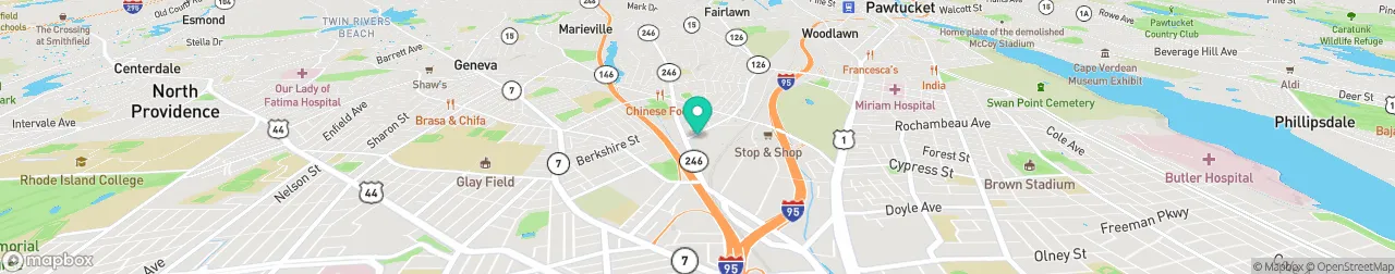 borne de recharge sur la carte