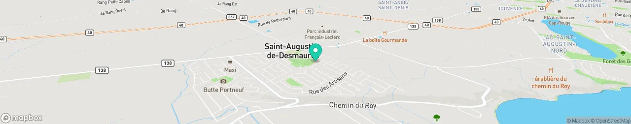 borne de recharge sur la carte