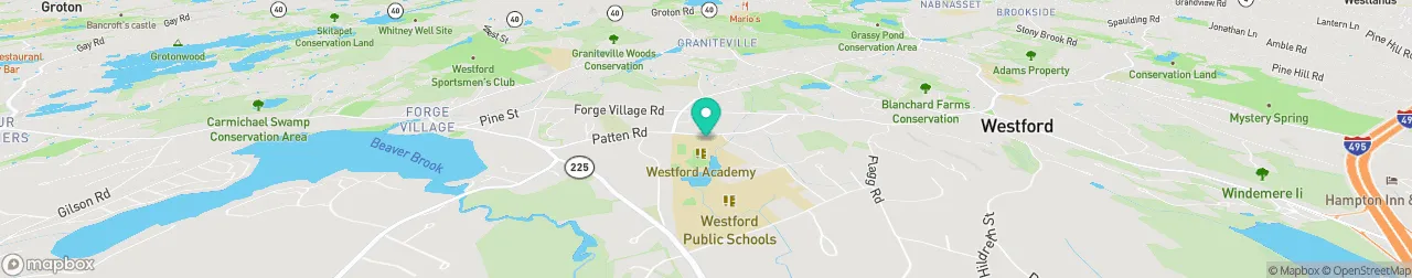 borne de recharge sur la carte