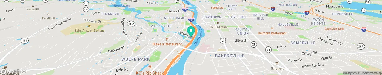 borne de recharge sur la carte