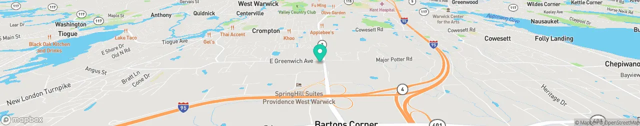 ev charging station on the map