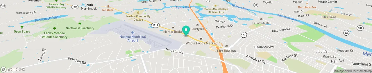 borne de recharge sur la carte