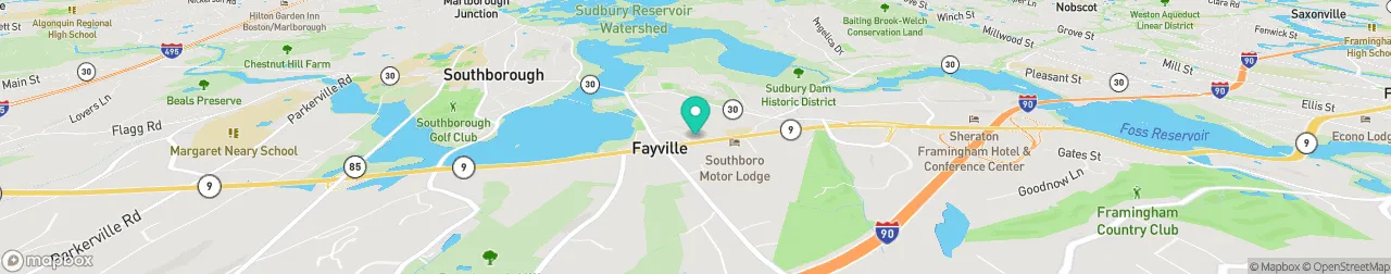 borne de recharge sur la carte