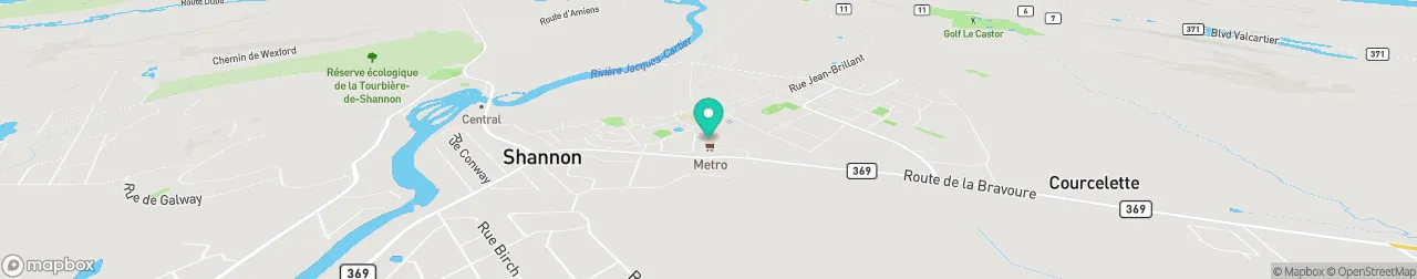 borne de recharge sur la carte