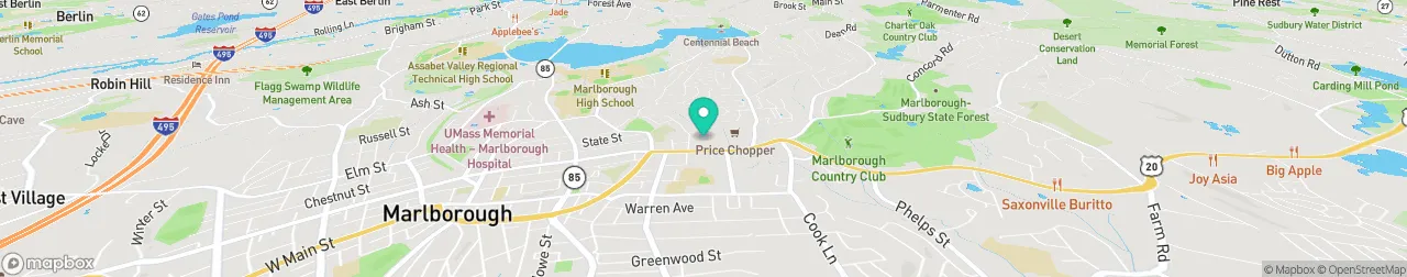 ev charging station on the map