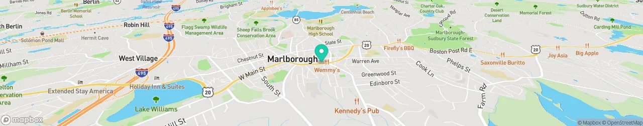 ev charging station on the map