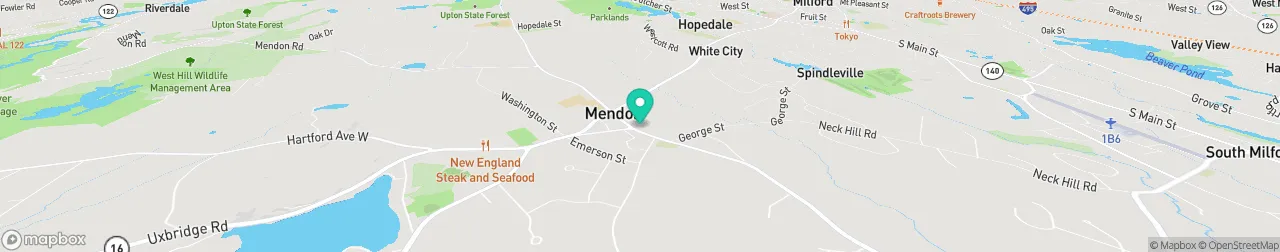 borne de recharge sur la carte