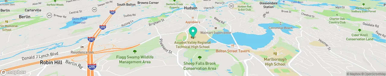 borne de recharge sur la carte