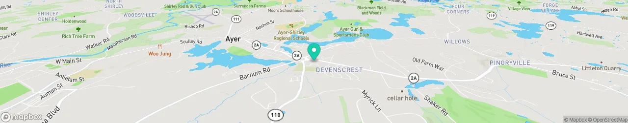 ev charging station on the map