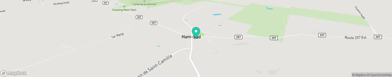 borne de recharge sur la carte