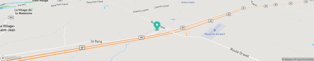 borne de recharge sur la carte