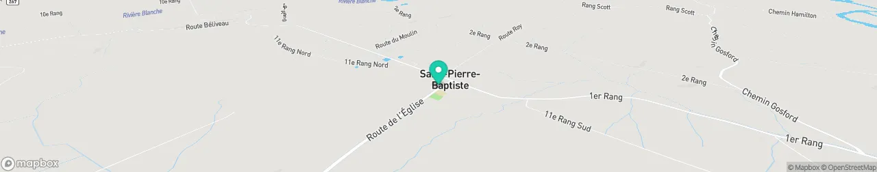 borne de recharge sur la carte