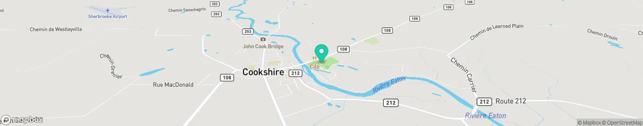 borne de recharge sur la carte