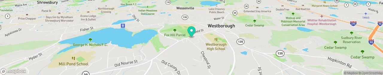 borne de recharge sur la carte