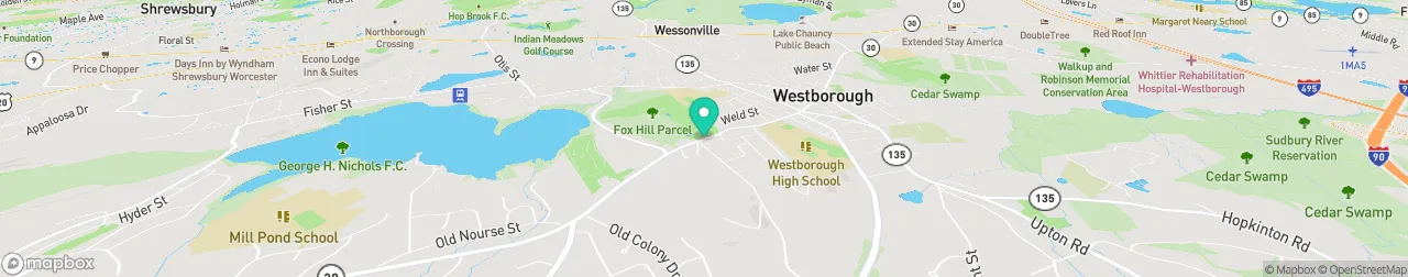 borne de recharge sur la carte