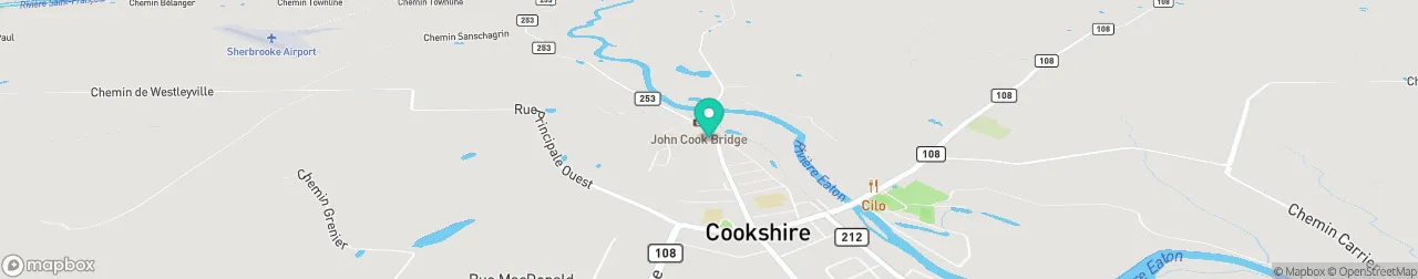 borne de recharge sur la carte