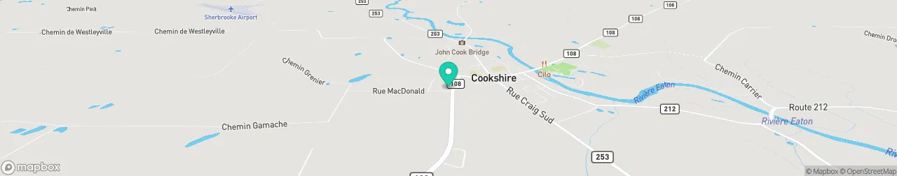 borne de recharge sur la carte