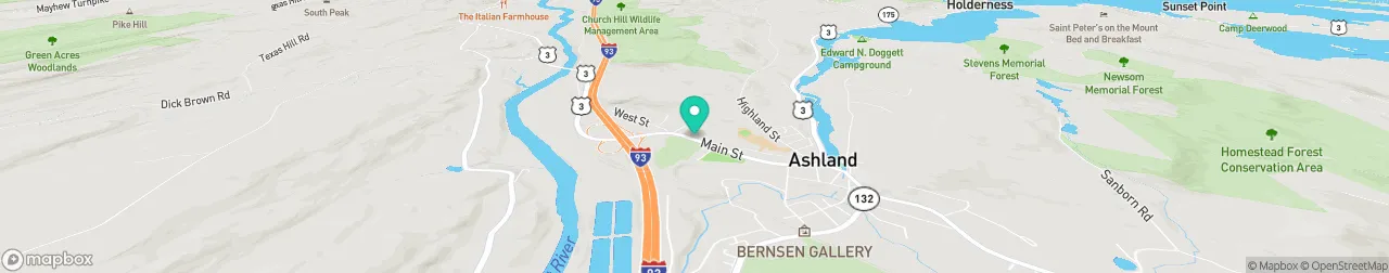 borne de recharge sur la carte