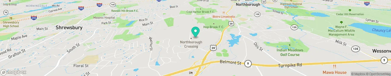 borne de recharge sur la carte