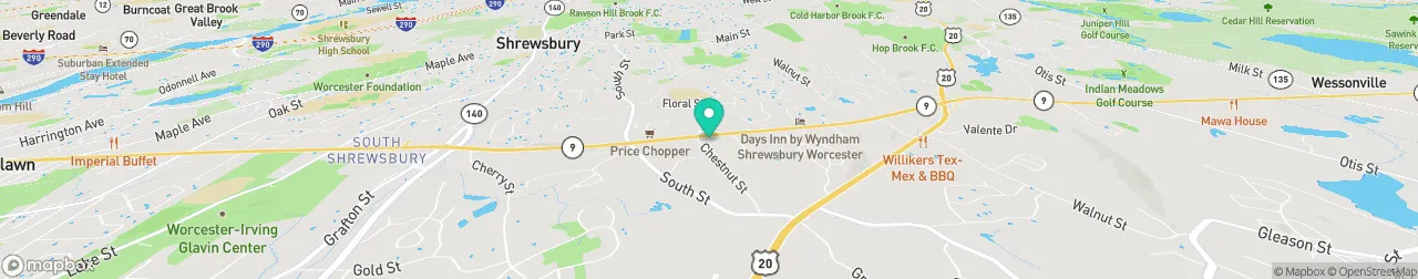 borne de recharge sur la carte