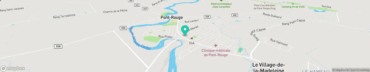 borne de recharge sur la carte