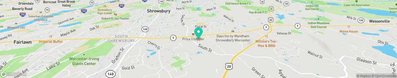 borne de recharge sur la carte