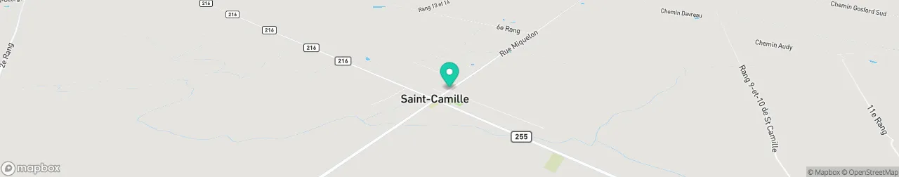 borne de recharge sur la carte