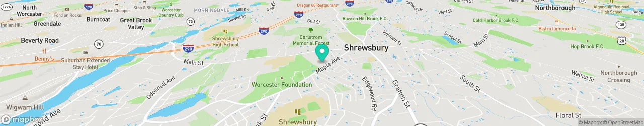 ev charging station on the map