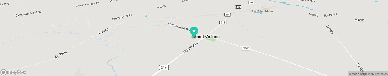 borne de recharge sur la carte