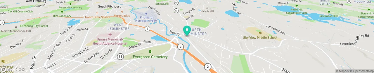 borne de recharge sur la carte