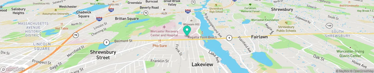 borne de recharge sur la carte