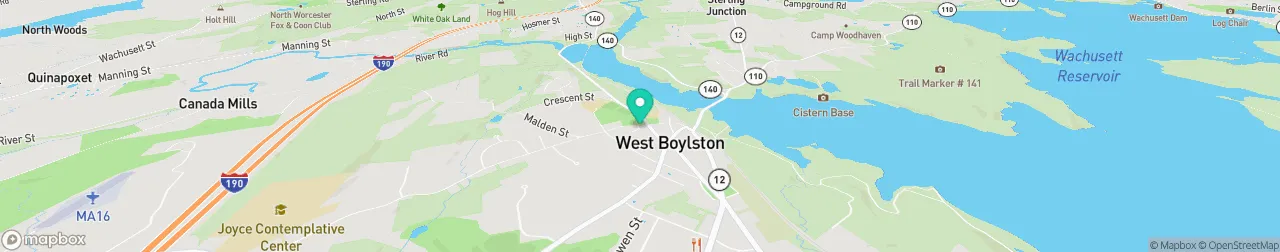 borne de recharge sur la carte