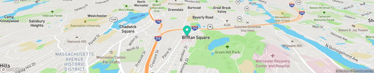 ev charging station on the map