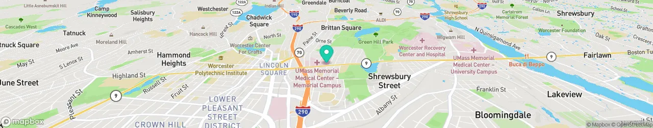 borne de recharge sur la carte