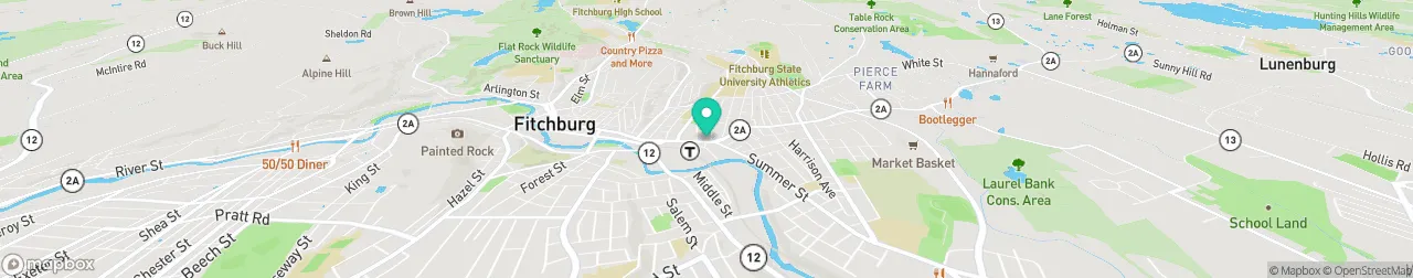 borne de recharge sur la carte