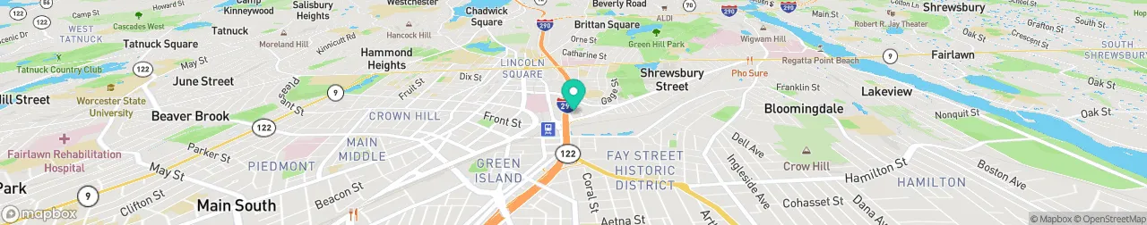 ev charging station on the map