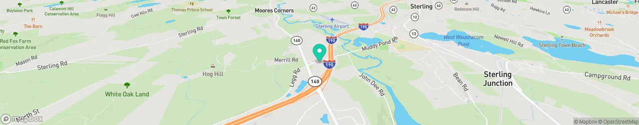 ev charging station on the map