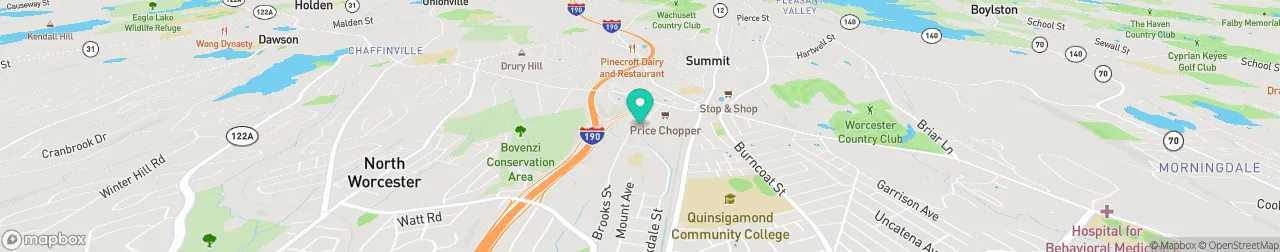 ev charging station on the map