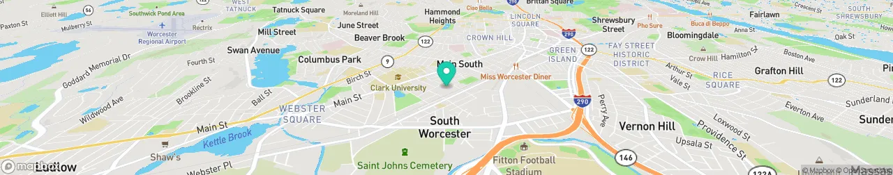 borne de recharge sur la carte