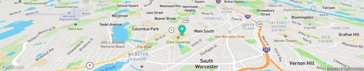 borne de recharge sur la carte