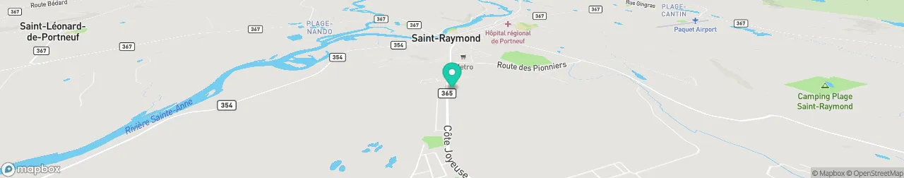 borne de recharge sur la carte